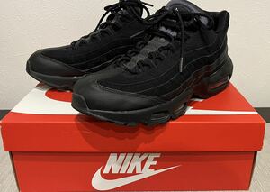 【美品】NIKE AIR MAX 95 ESSENTIAL ナイキ エアマックス エッセンシャル ブラック AT9865-001 27.5cm