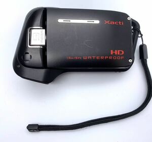 SANYO/サンヨー　デジタルムービーカメラ　DMX-CA9　Xacti 　WATERPROOF　ブラック　現状品