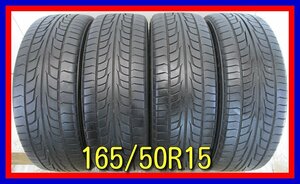 # used tire # 165/50R15 73V FIREHAWK WIDE OVAL Moco life Pleo Wagon R etc. summer tire summer super-discount free shipping A958