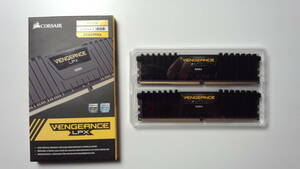 CORSAIR DDR4-2666MHz VENGEANCE LPX Series 8GB×2枚キット CMK16GX4M2A2666C16