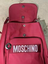 MOSCHINOリュック モスキーノ 赤 _画像5