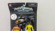 パワーレンジャー　インスペース　Power Rangers In Space イエローアストロレンジャー　フィギュア　新品　未開封　1円スタート_画像3