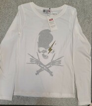 BREAKERZ コラボ EDWIN ロング Tシャツ タグ付 未使用品 【難あり】 S サイズ 白 日本製 綿100％ BRZ 希少 ホワイト WHITE DAIGO AKIHIDE _画像1