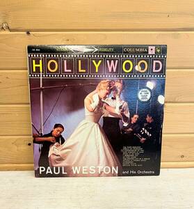 Paul Weston Hollywood Vintage Vinyl Columbia Record LP 33 RPM 12" 海外 即決