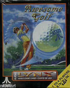 AWESOME GOLF Atari Lynx NEW Factory sealed 海外 即決