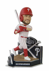 KYLE SCHWARBER Philadelphia Phillies 2022 Silver Slugger Bobblehead MLB,FOCO 海外 即決