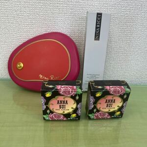 ▲コスメ4点 ニナリッチ アナスイ グロス シャドー アイカラー 化粧品