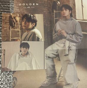 JUNG KOOK ジョングク solo Album 'GOLDEN’ SOLID ポスター ポストカードセット