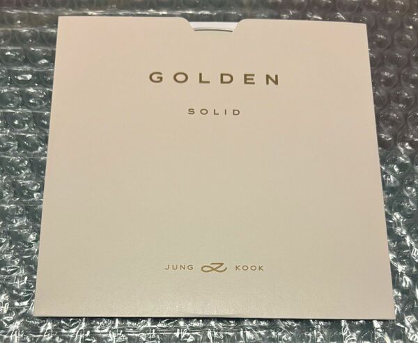 JUNG KOOK solo Album 'GOLDEN'SOLID(白)