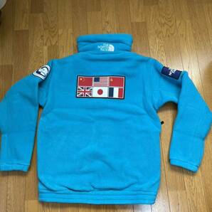 【19FW限定未使用品Lサイズ】THE NORTH FACE Trans Antarctica Fleece Jacket トランスアンダークティカジャケット NA61930 ジェイド 青の画像2