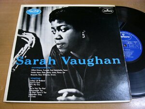 LP0144／【MONO】SARAH VAUGHAN：サラヴォーン・ウィズ・クリフォードブラウン.