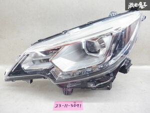 三菱純正 A03A ミラージュ 後期 LED ヘッドライト ヘッドランプ 左 左側 助手席側 STANLEY W5364 棚2L24