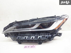 トヨタ純正 AXUH80 AXUH85 ハリアー LED ヘッドライト ヘッドランプ 左 左側 助手席側 KOITO 48-233 棚2K13