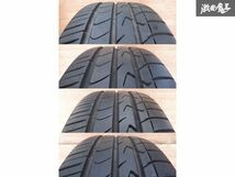 TOYO タイヤ付 トヨタ純正 スチール ホイール 16インチ 6.5J +50実測 PCD114.3 5穴 4本 215/60R16 エスティマ マークX クラウン ★ 棚1F22_画像9