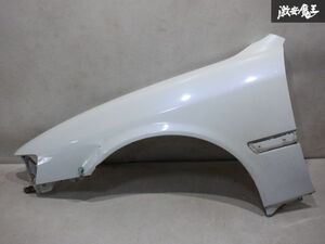 トヨタ純正 GX100 JZX100 チェイサー フロント フェンダー 左 左側 助手席側 パールホワイト 棚1K21