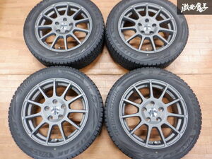 TECMAG テクマグ 211R ホイール 16インチ 6.5J +46 PCD112 5穴 205/55R16 スタッドレス付 ★ 棚1I4