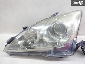 レクサス純正 GSE20 IS250 前期 HID ヘッドライト ヘッドランプ AFS付き 左 左側 助手席側 KOITO 53-33 棚2J25