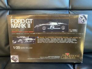 【当時物・未組立】UNION　FORD　GT　MARKⅡ　ユニオン　フォード　マークⅡ　1/25スケール プラモデル No.751