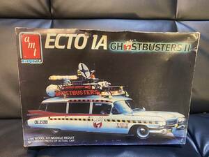 【当時物・未組立】amt　ECTO　1A　GHOSTBUSTERSⅡ　ゴーストバスターズ　1/24スケール　プラモデル　 No.763