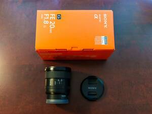 【並中古】SONY SEL20f18G 20mm f1.8