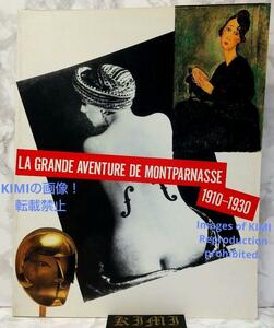 モンパルナスの大冒険 1910~1930 単行本 1988 図録 美術 芸術 The Great Adventure of Montparnasse 1910~1930 Book catalogue, Art