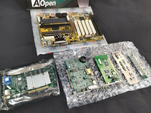 ★ASUS マザーボード 440LX チップ P2L97 266-J 現状品 その他 ジャンク品 パーツ 数点 アスース マザボ 社外 箱付き