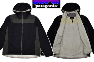 A-4457 ★ БЕСПЛАТНАЯ ДОСТАВКА ★ Патагония Патагония H2NO ★ Черный черный ripstop Mountain Parker Jumper l