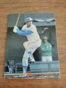 カルビー　野球カード　82年　田淵　幸一　　No.410 　西武ライオンズ　