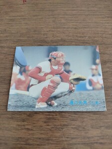 カルビー　野球カード　83年　達川　光男　　No.211 広島東洋カープ