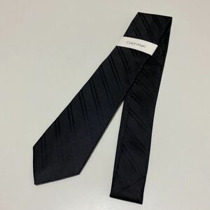 * free shipping * new goods *Calvin Klein( Calvin Klein )/ necktie / shadow stripe / black group / wedding /2 next ./ ceremonial occasions / gift .!