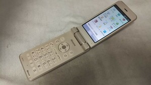 D4842 docomo SIMフリー AQUOSケータイ SH-01J SHARP 4Gガラホ 簡易確認＆簡易清掃＆初期化OK 判定○ WebにてSIMロック解除手続受付済み