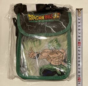 新品 送料無料 ドラゴンボール超 ブロリー ミニポシェット ショルダーバッグ カバン 孫悟空 スーパーサイヤ人ブルー