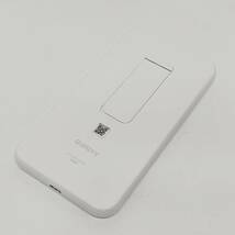 ●動作品 ギャラクシー SCR01 ポケット Wi-Fi Galaxy ホワイト 5G Mobile Wi-Fi モバイルルーター ワイファイ 持ち運び N574_画像4