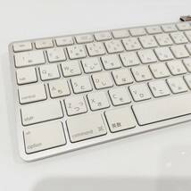 ●動作品 アップル A1243 USBキーボード Apple 純正 有線 日本語 テンキー付き マック Mac M1336_画像2