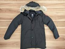 国内正規品 カナダグース CANADA GOOSE ジャスパー パーカ Jasper Parka 3438JM サイズ M ブラック コヨーテ ファー_画像1