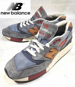 ＃1565☆New balance☆ニューバランス/26ｃｍ/998/シューズ/靴/スニーカー/ウォーキング/ランニング/人気/売り切り