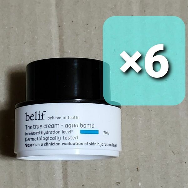 belif ビリーフ アクアボム クリーム 10ml ×6