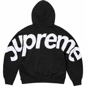 サイズM Supreme Big Logo Hooded Sweatshirt シュプリーム フーディー パーカー ビッグロゴ BLACK