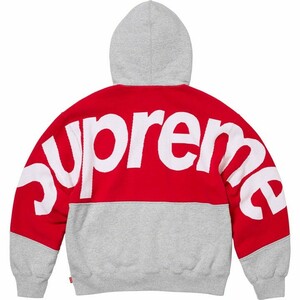 サイズM Supreme Big Logo Hooded Sweatshirt シュプリーム フーディー パーカー ビッグロゴ Heather Grey