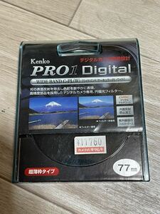 Kenko PRO1D Digital WIDE BAND C-PL W 77mm ケンコー ワイドバンド サーキュラーPL ワイド 超薄枠タイプ