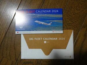 新品★JAL　卓上カレンダー２０２４