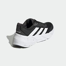 15,000円 26.0cm 新品 adidas adistar 厚底 ランニングシューズ アディスター クッション 反発 高機能 ジョグ ジョギング 黒 ブラック 26cm_画像3