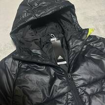 16,500円 Lサイズ 新品 adidas TANGO テック パデッドジャケット 秋冬 保温 中綿 リフレクター タンゴ Padded Jacket サッカー 黒 ブラック_画像3