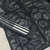 16,500円 Mサイズ 新品 adidas TANGO テック パデッドジャケット 秋冬 保温 中綿 リフレクター タンゴ Padded Jacket サッカー 黒 ブラック_画像5