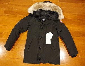 室内試着のみ カナダグース CANADA GOOSE ジャスパー パーカ Jasper Parka 3438JM サイズ S ブラック コヨーテ ファー