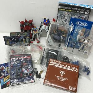 1103U まとめ★機動戦士ガンダム プラモデル フィギュア ROBOT魂 シャア専用 ゲルググ / ガンプラ S.O.G. LxⅤ / ガトリングガン 他