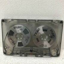 1109H TEAC ティアック STUDIO 52 カセットテープ メタル Bias/METAL EQ/70 記録媒体 オーディオ機器 ケース付き_画像3