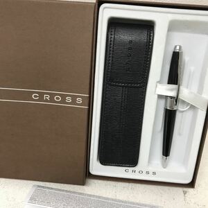 1122D CROSS クロス ボールペン 筆記用具 ケース付き ボールペン色:黒 ブラック 外箱付き コレクション 事務用品 文房具 