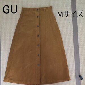 GU コーディロイ ロングスカート　Mサイズ