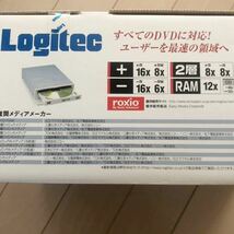 ロジテック DVD スーパーマルチドライブ　Logitec RAN12X LDR-MA16AK 未開封　保管品　ATAPI内蔵型　パソコン周辺機器_画像6